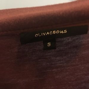 Mauve-colored top. Casual or dressy..